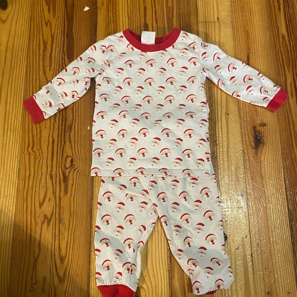 Classic Whimsy Santa Pajamas